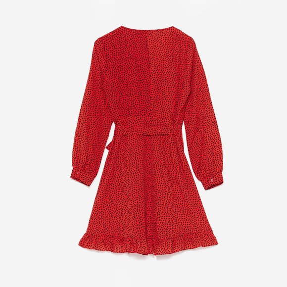 Little Spotty Wrap Dress - Picture 3 of 6